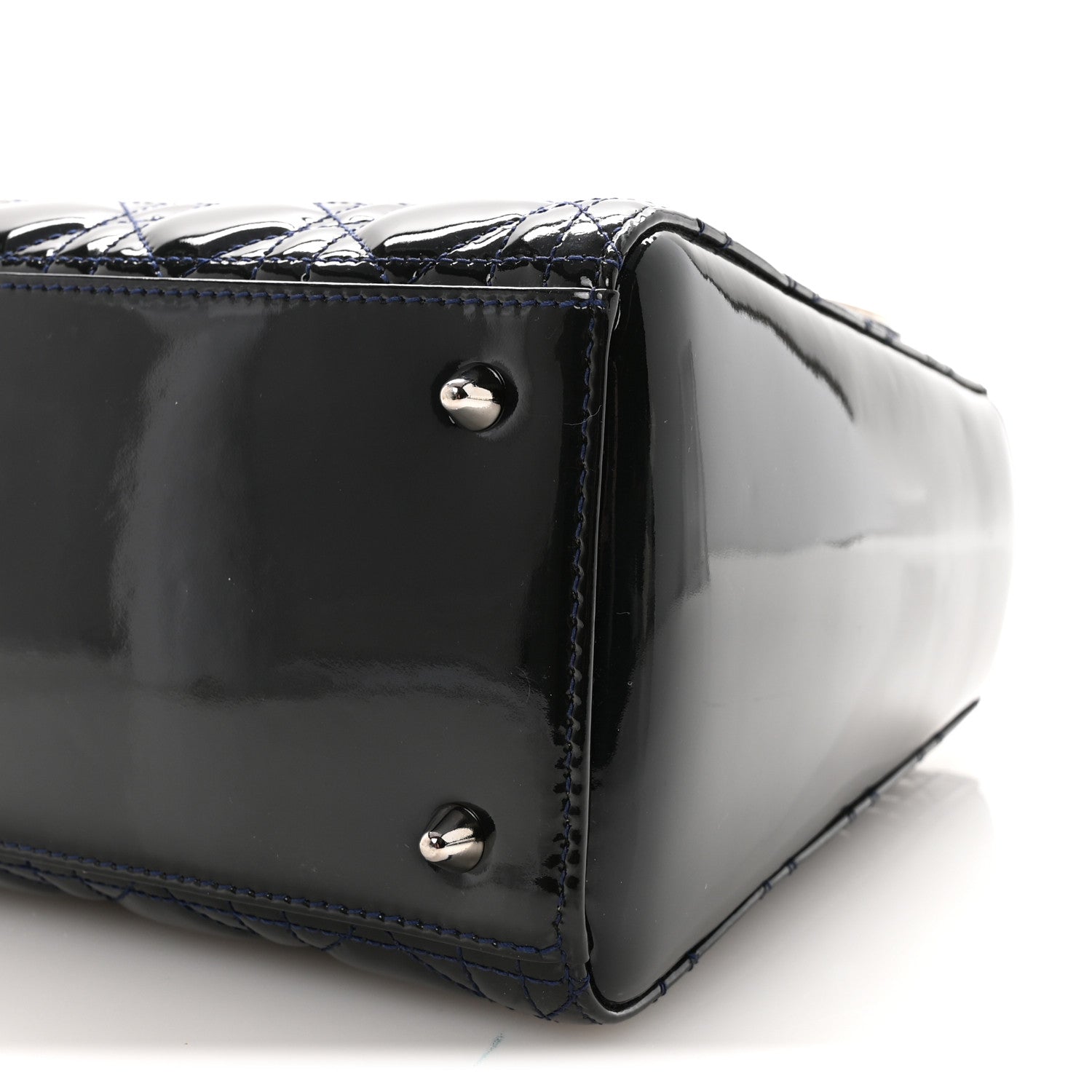 Patent Cannage Medium Lady D1OR Navy Blue