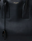 Calfskin Small Sac De Jour Black
