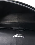 Lambskin Quilted Jumbo Double Flap So Black
