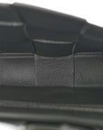 Calfskin Maxi Intreccio Cassette With Strap Bag Dark Green