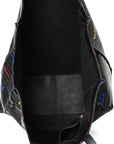 Agneau Logo Print Market XL Shopper Black Black