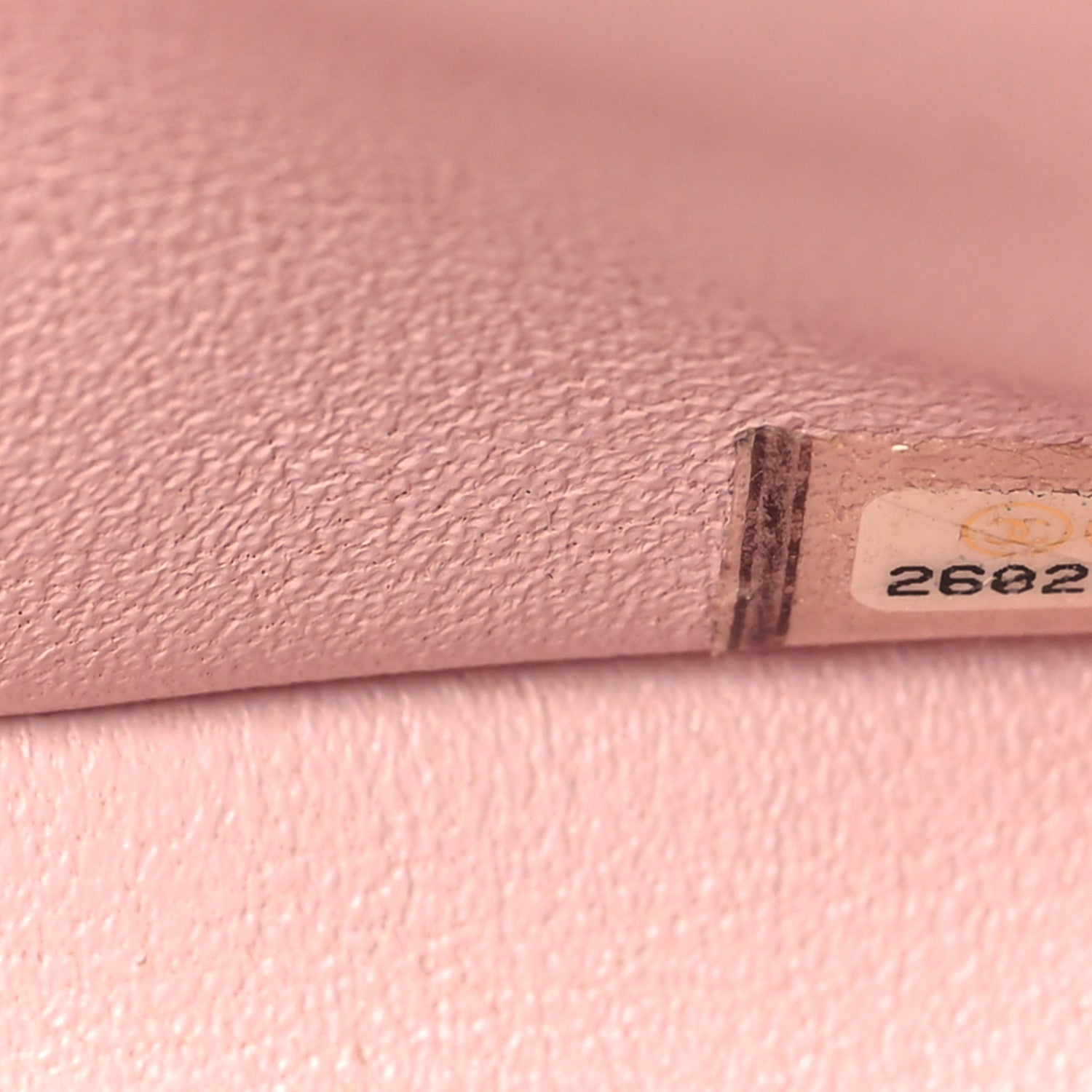 Lambskin Quilted Medium Double Flap Light Pink