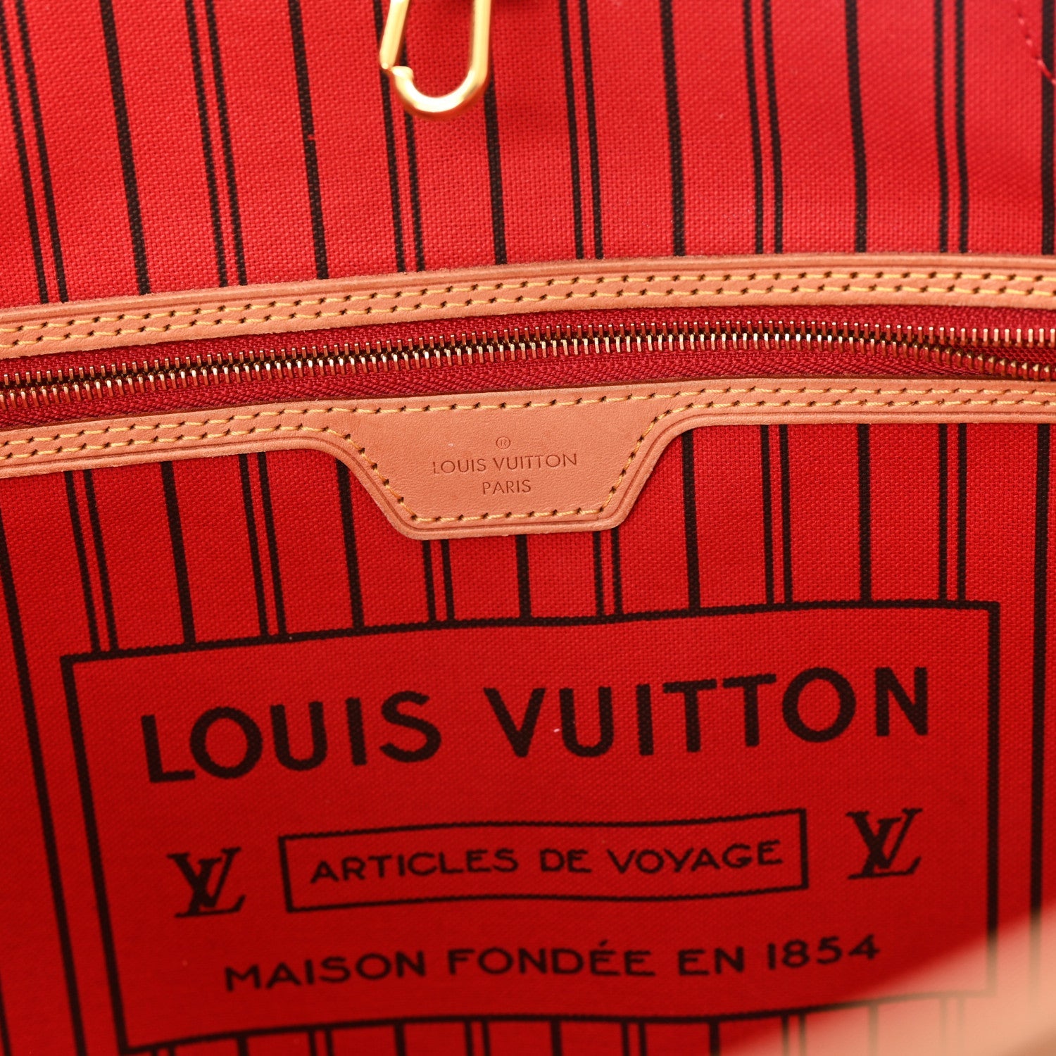 Monogram Neo Neverfull MM Cherry