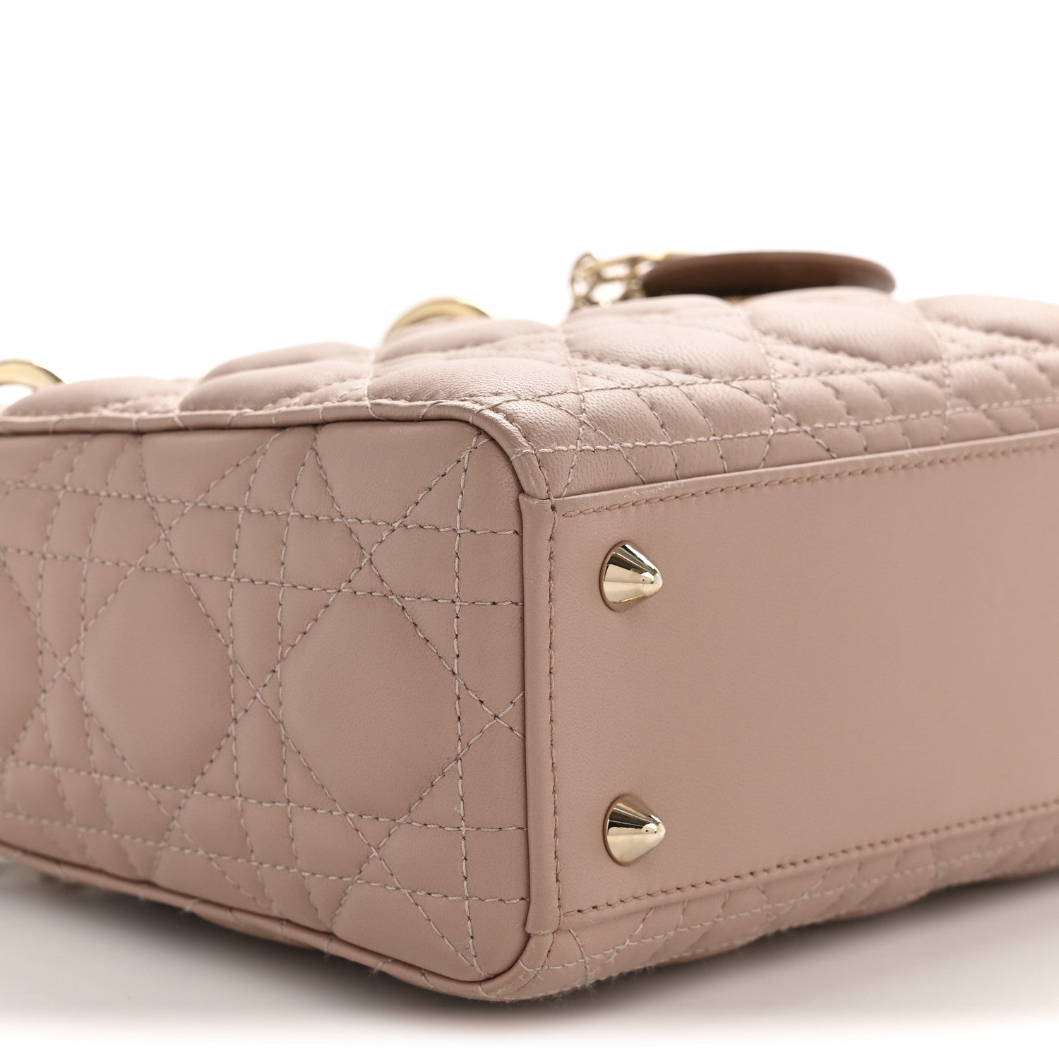Lambskin Cannage Small My ABC D1OR Lady D1OR Blush