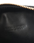 Calfskin Nappa Intrecciato Candy Wallace Black