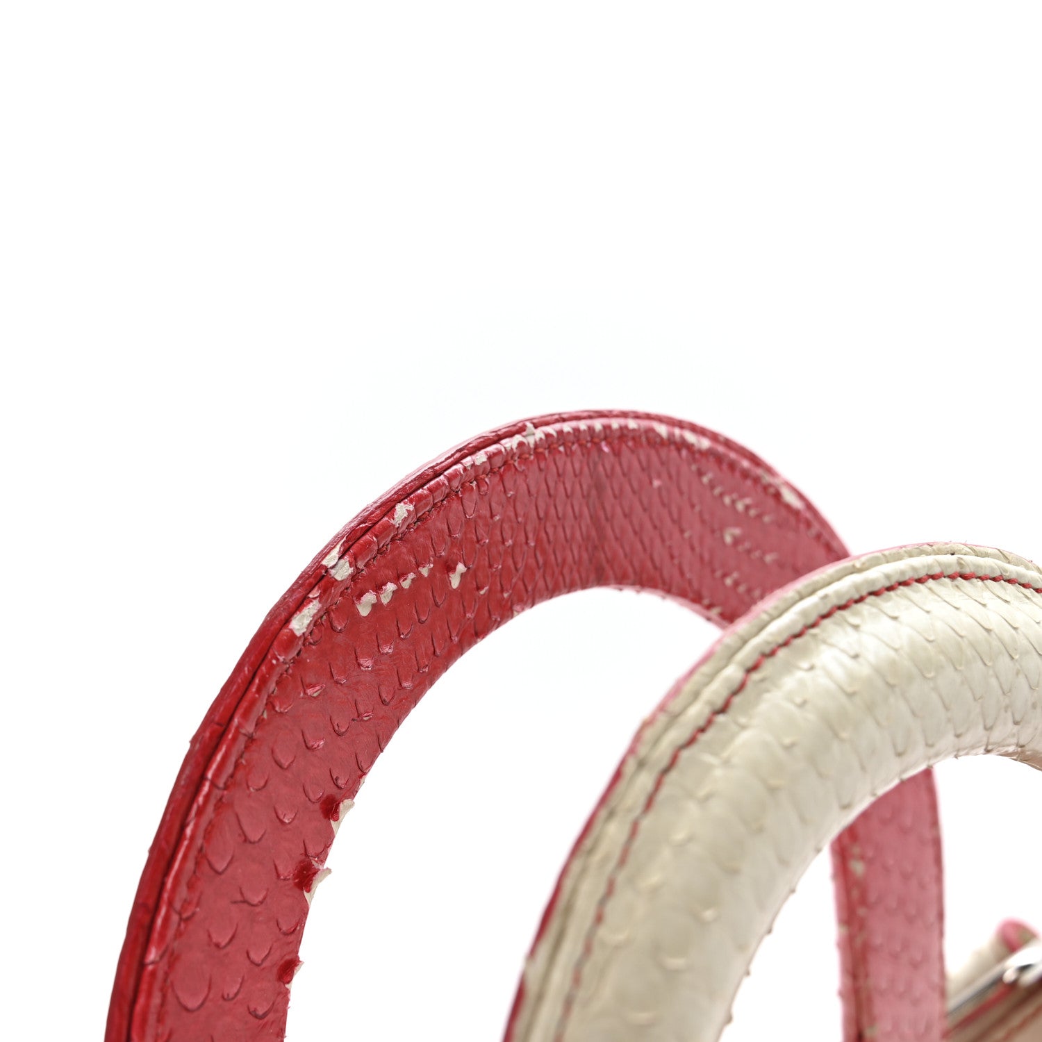 Snakeskin Ombre Medium Lady D1OR Red White