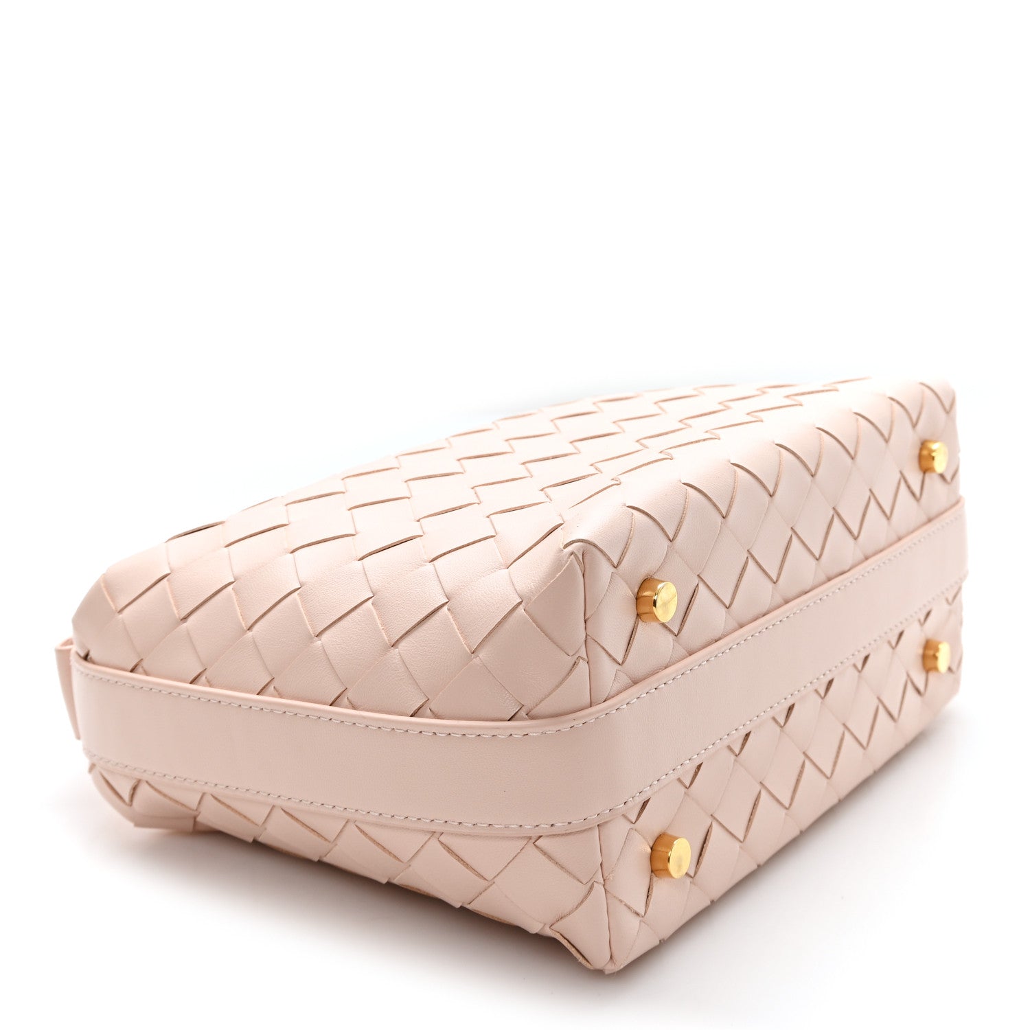 Calfskin Nappa Intrecciato Mini Wallace Bliss Washed