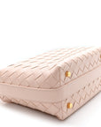 Calfskin Nappa Intrecciato Mini Wallace Bliss Washed