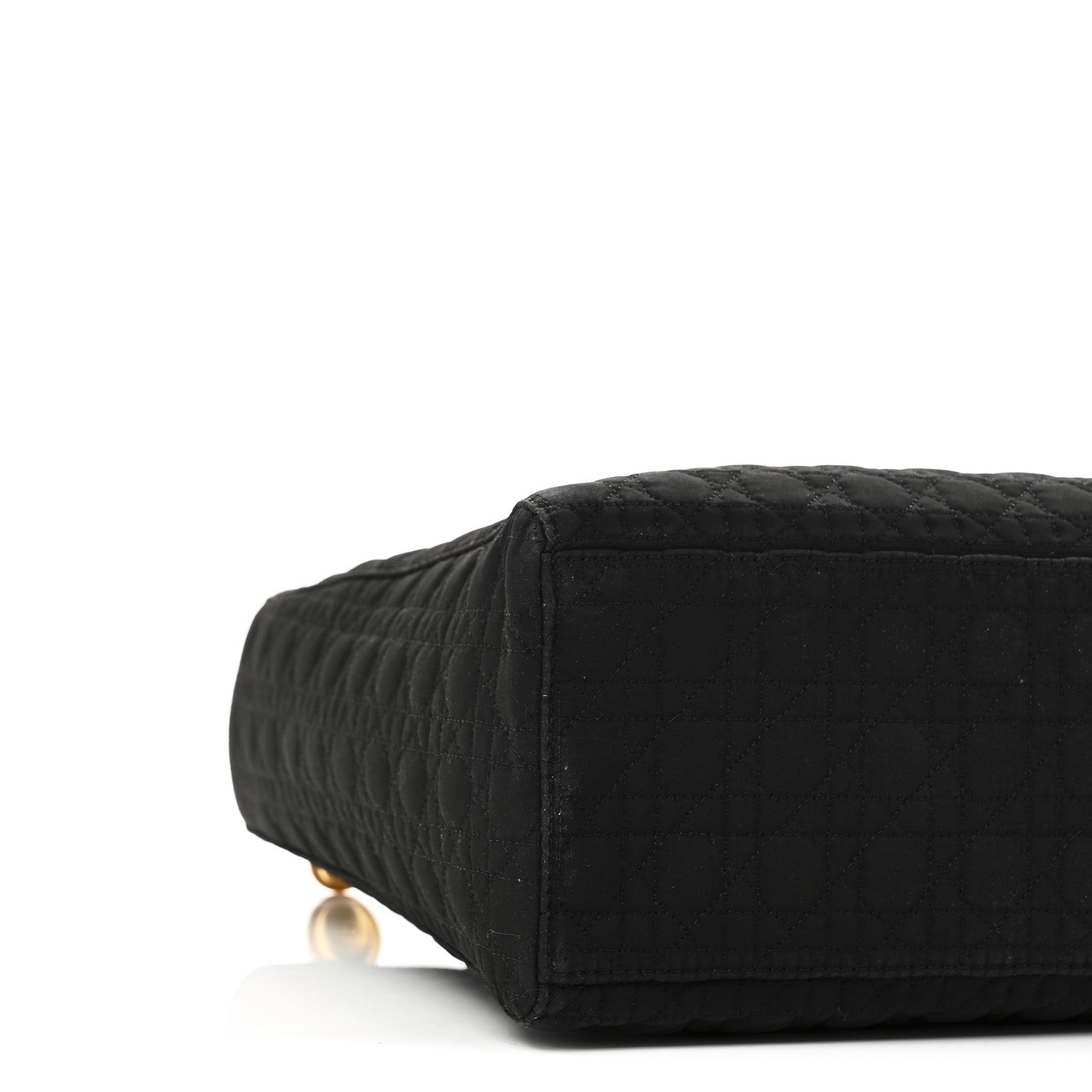 Nylon Cannage Large Lady D1OR Black