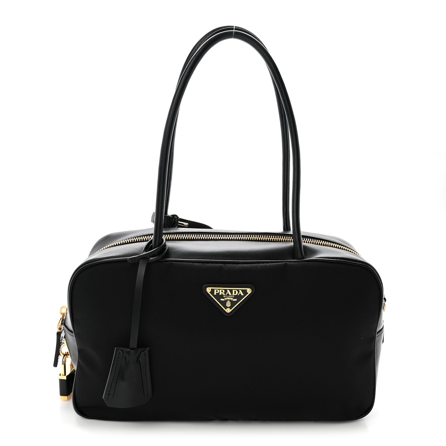 Tessuto Vitello Bauletto Black