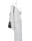 Box Calfskin Medium Bobby Frame Flap Black