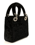Velvet Crystal Mini Lady D1OR Black