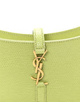 Calfskin Lizard Embossed Le 5 A 7 Mini Hobo Dull Lime
