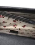 Calfskin Web Small Dionysus Shoulder Bag Black
