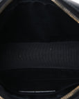 Calfskin Matelasse Monogram Lou Camera Bag Black