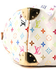 Monogram Multicolor Speedy 30 White