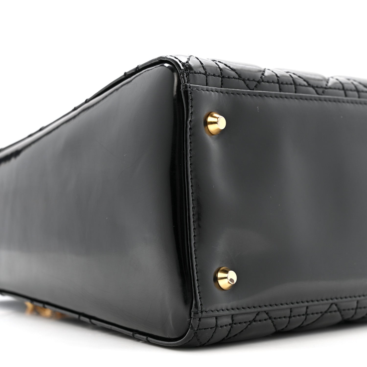 Patent Cannage Medium Lady D1OR Black