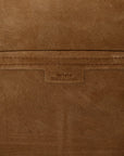 Shiny Calfskin Medium Puzzle Fold Tote Umber
