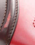 Satin Calfskin Mini Tri-Color Luggage Blood
