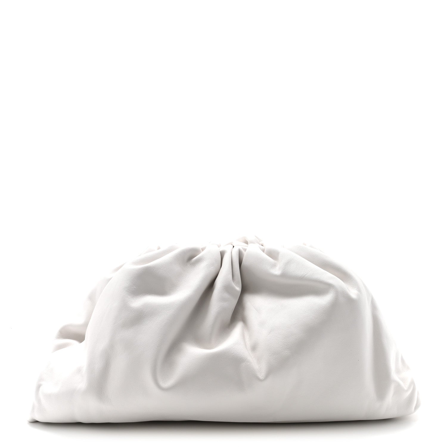Smooth Butter Calf The Pouch Oversized Clutch  Plaster