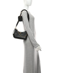 Saffiano Lux Re-Edition 2005 Shoulder Bag Black