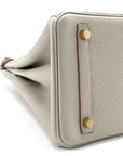 Togo Birkin 30 Gris Perle