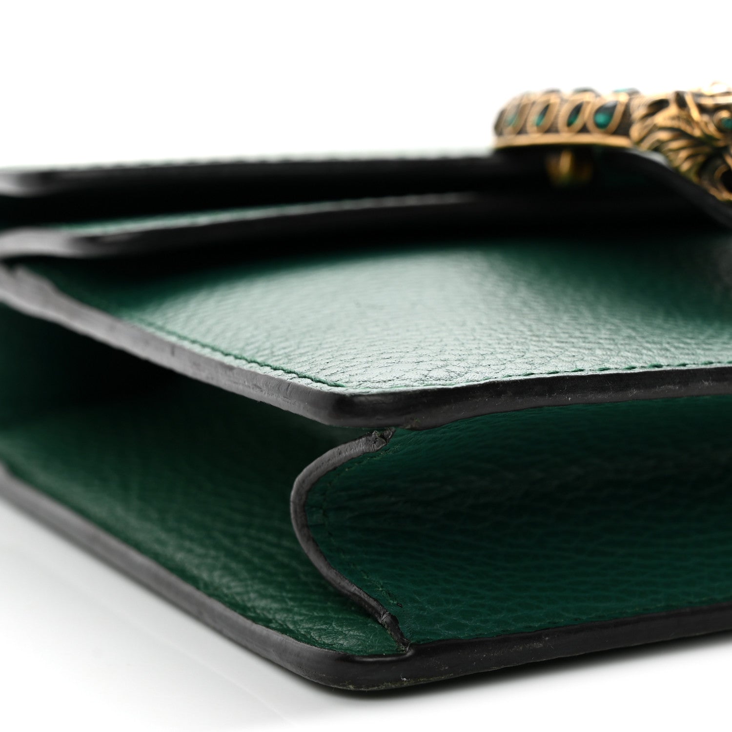 Calfskin Mini Dionysus Shoulder Bag Emerald