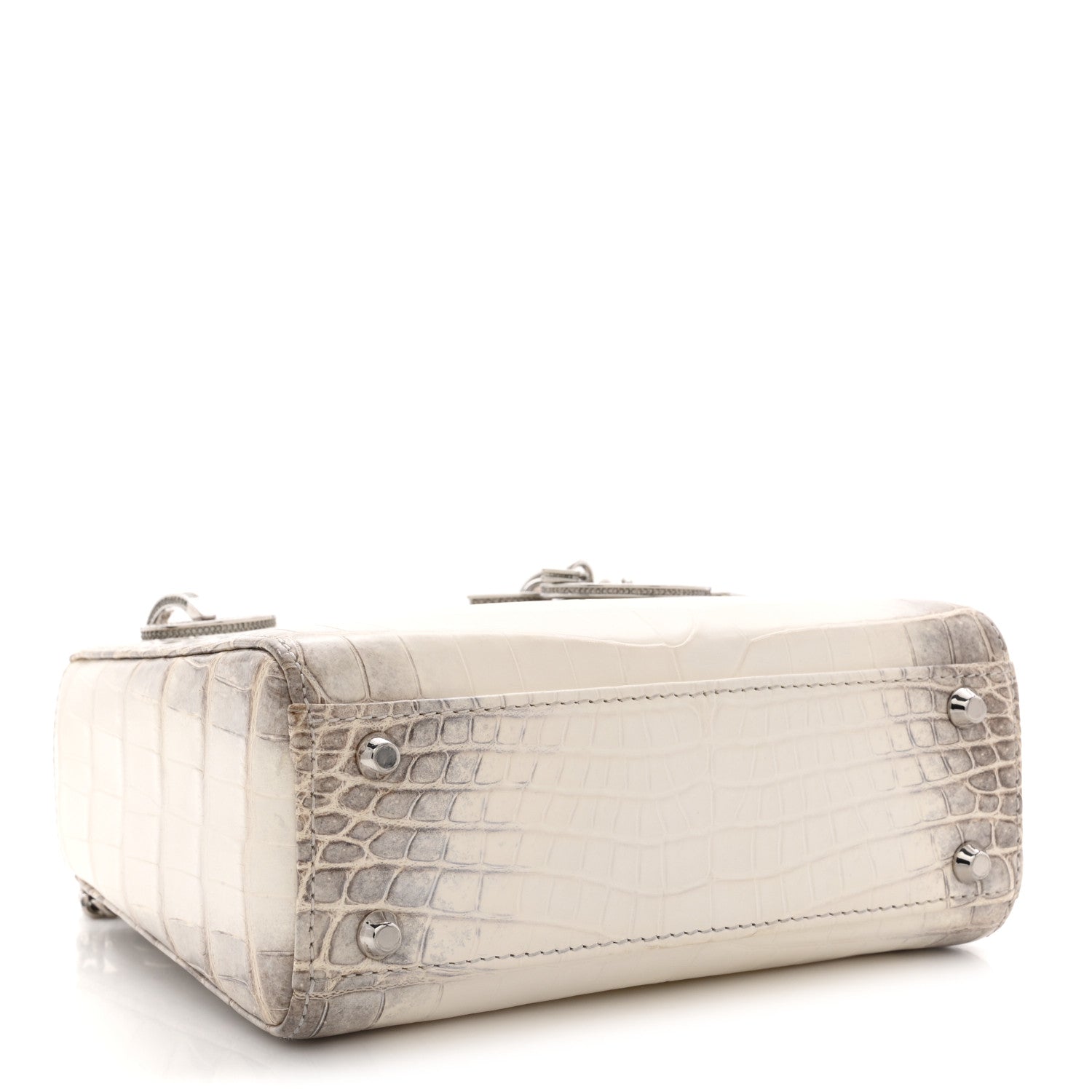 Niloticus Crocodile Himalaya Crystal Mini Lady D1OR White