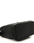 Calfskin Mini Puzzle Edge Bag Black