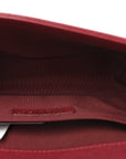 Caviar Quilted Medium Boy Flap Burgundy