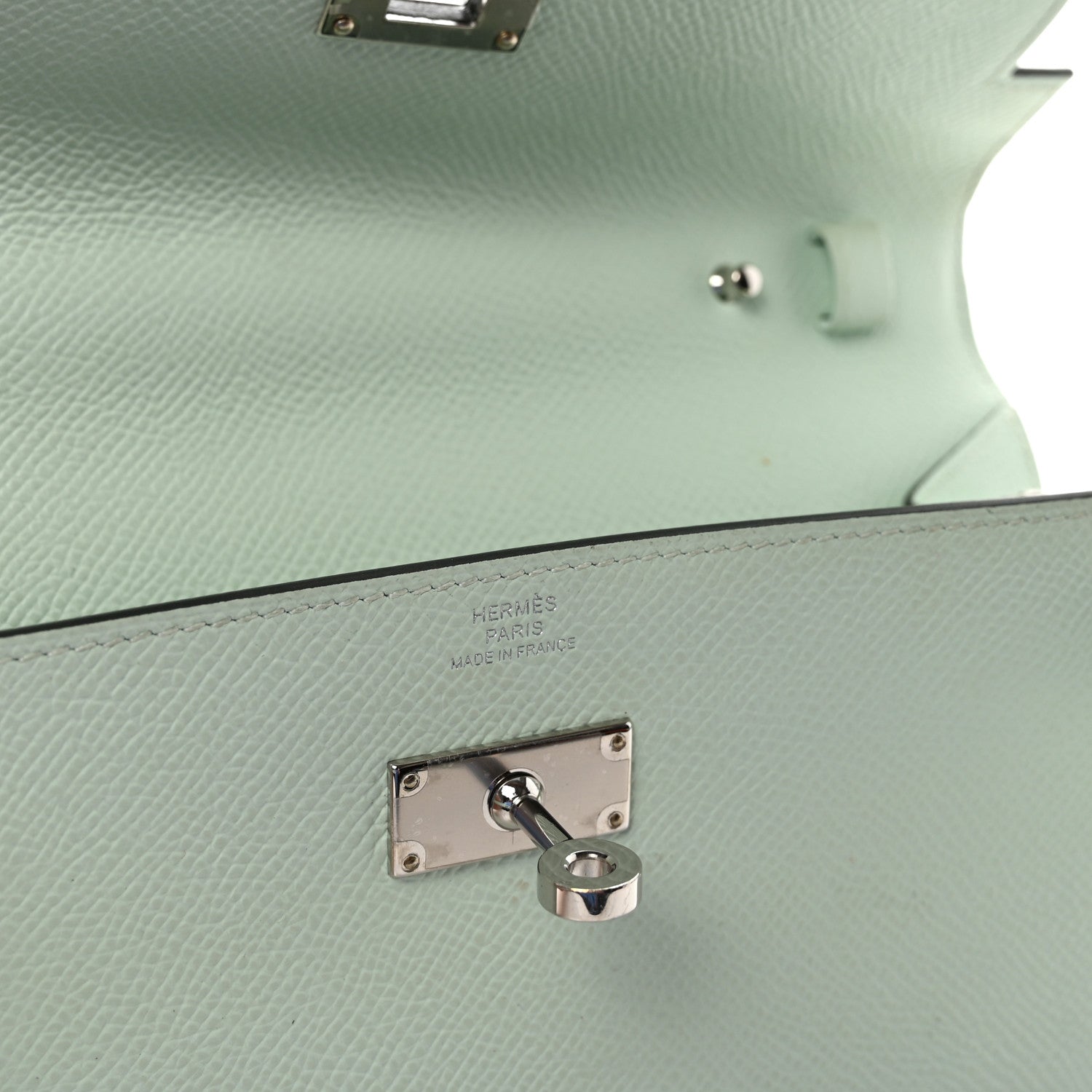 Epsom Kelly Wallet To Go Vert Peppermint