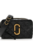 Lambskin Quilted The Softshot 21 Bag Black