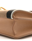 Derby Calfskin House Check Baby Macken Crossbody Bag Camel