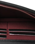 Caviar Quilted CC Turnlock Wallet On Chain WOC Black