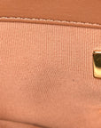 Lambskin Quilted Medium CHNL 19 Flap Brown