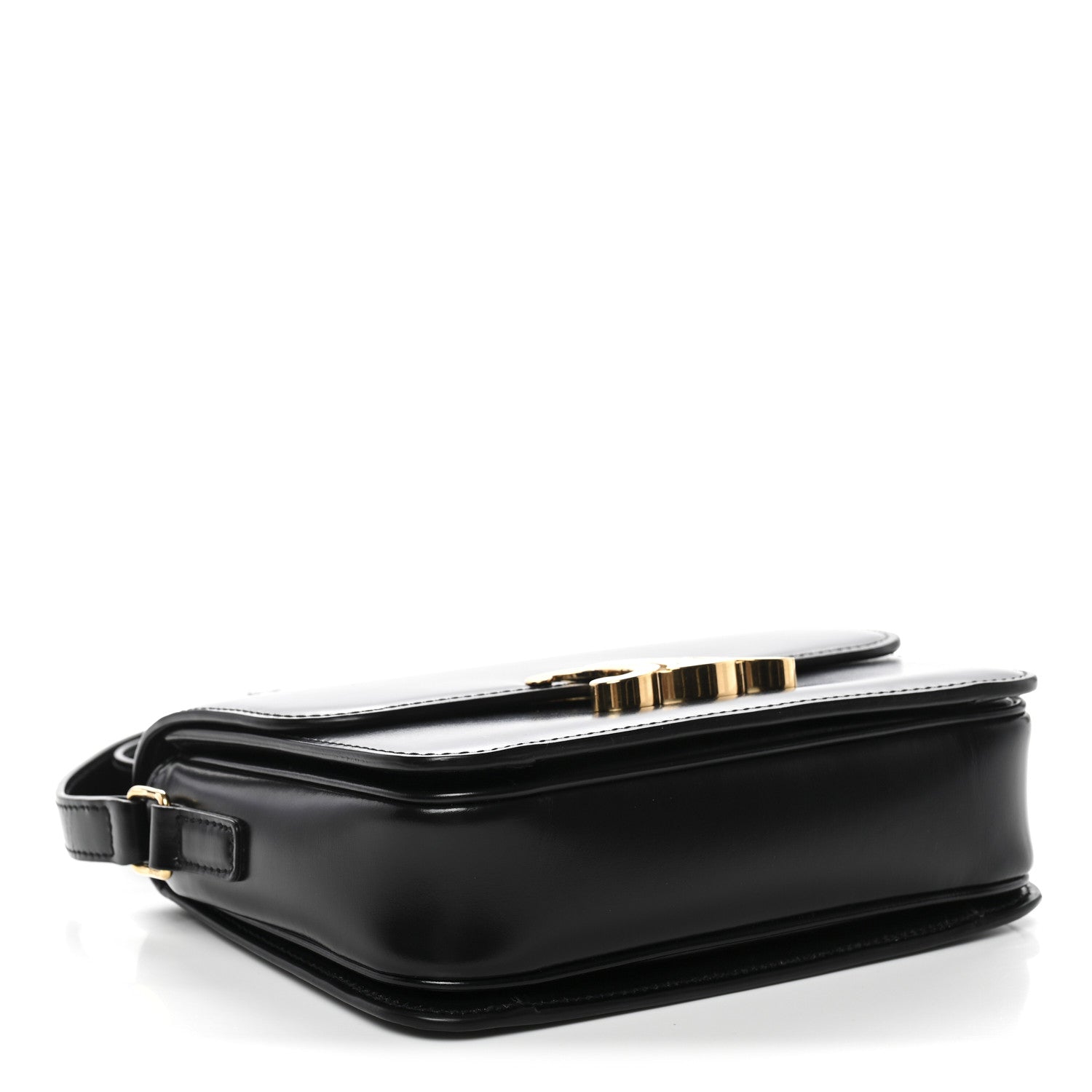 Shiny Calfskin Teen Triomphe Black