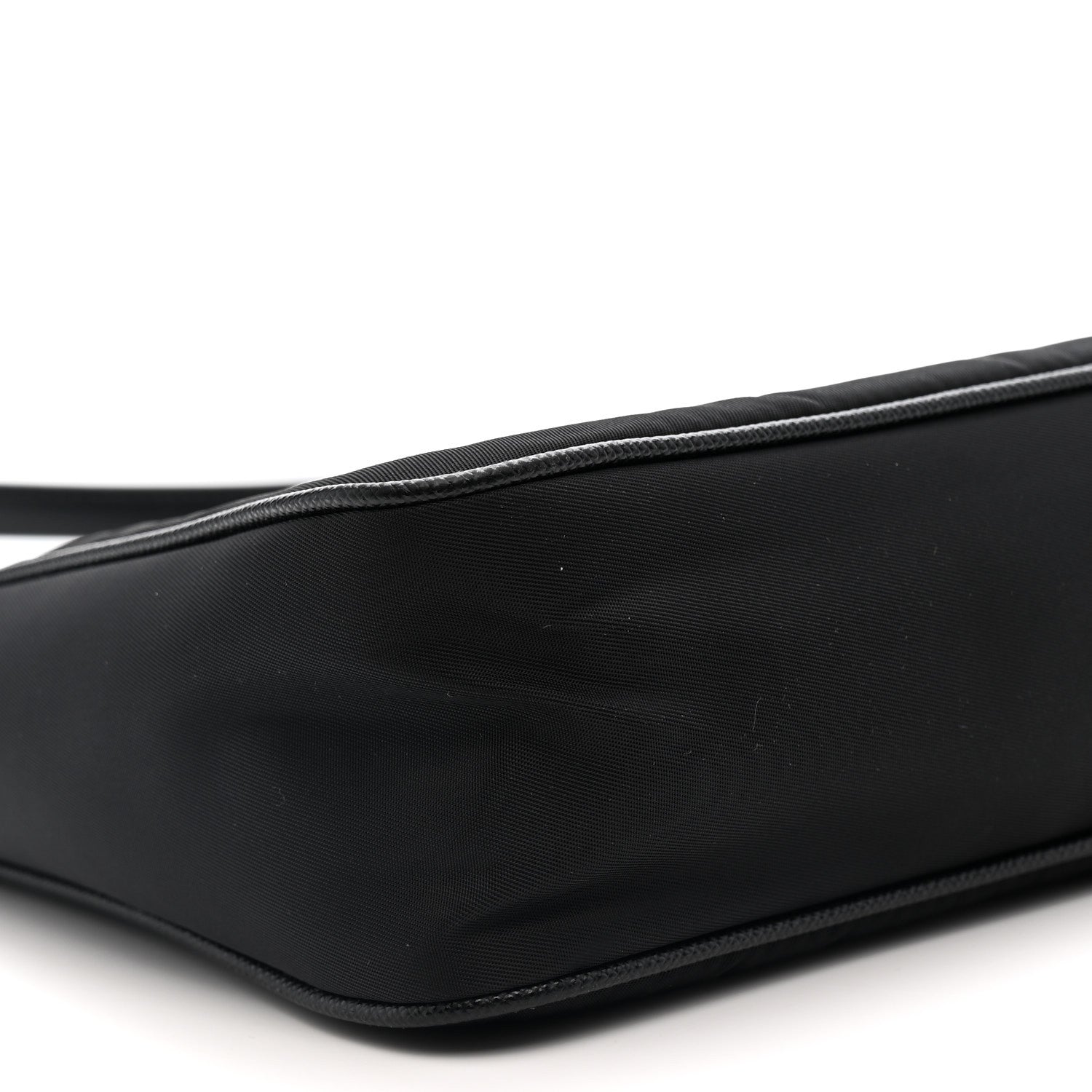 Tessuto Nylon Saffiano Mini Re-Edition 2005 Bag Black