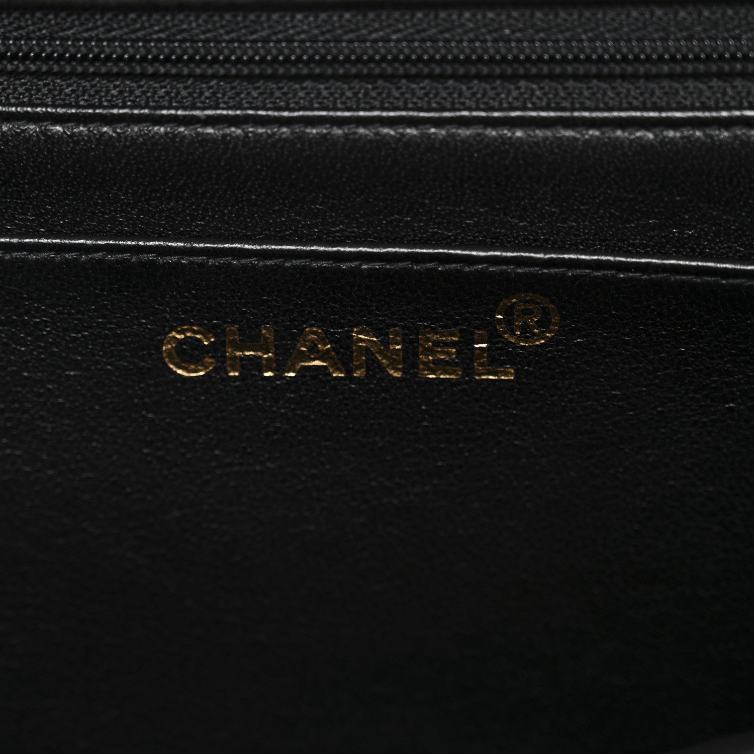 Lambskin Quilted Jumbo Single Flap Black