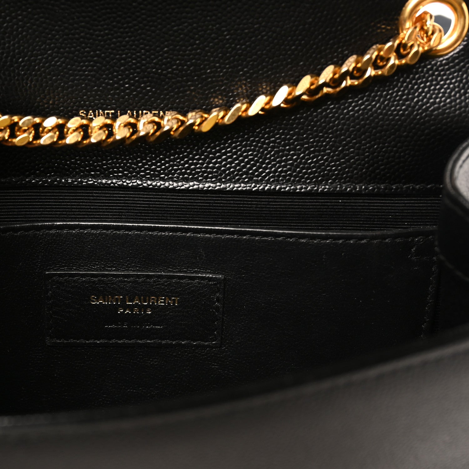 Grain De Poudre Small Monogram Kate Satchel Black