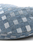 Nappa Denim Effect Intrecciato Teen Jodie Hobo Denim