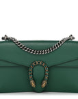 Pebbled Calfskin Small Dionysus Shoulder Bag Emerald