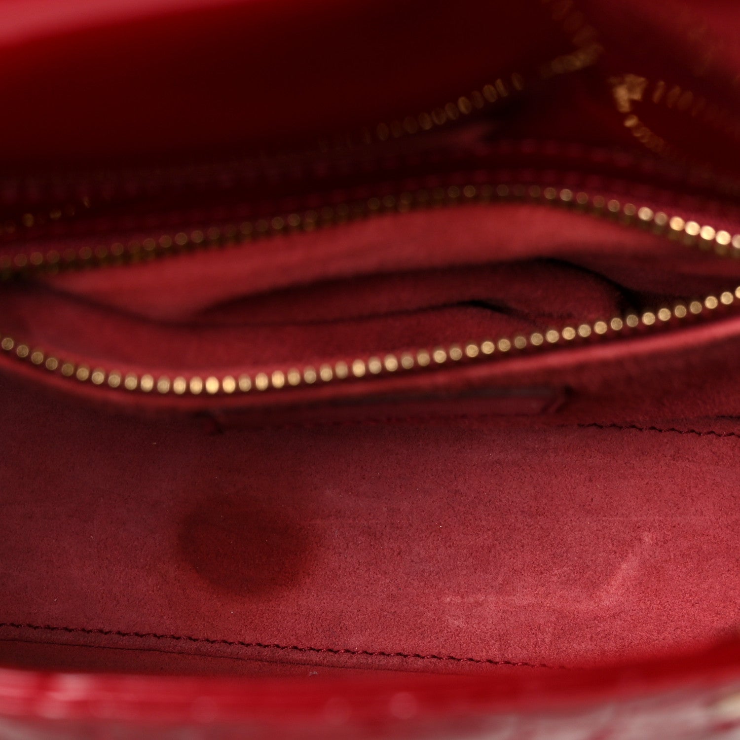 Patent Cannage Mini Lady D1OR Red