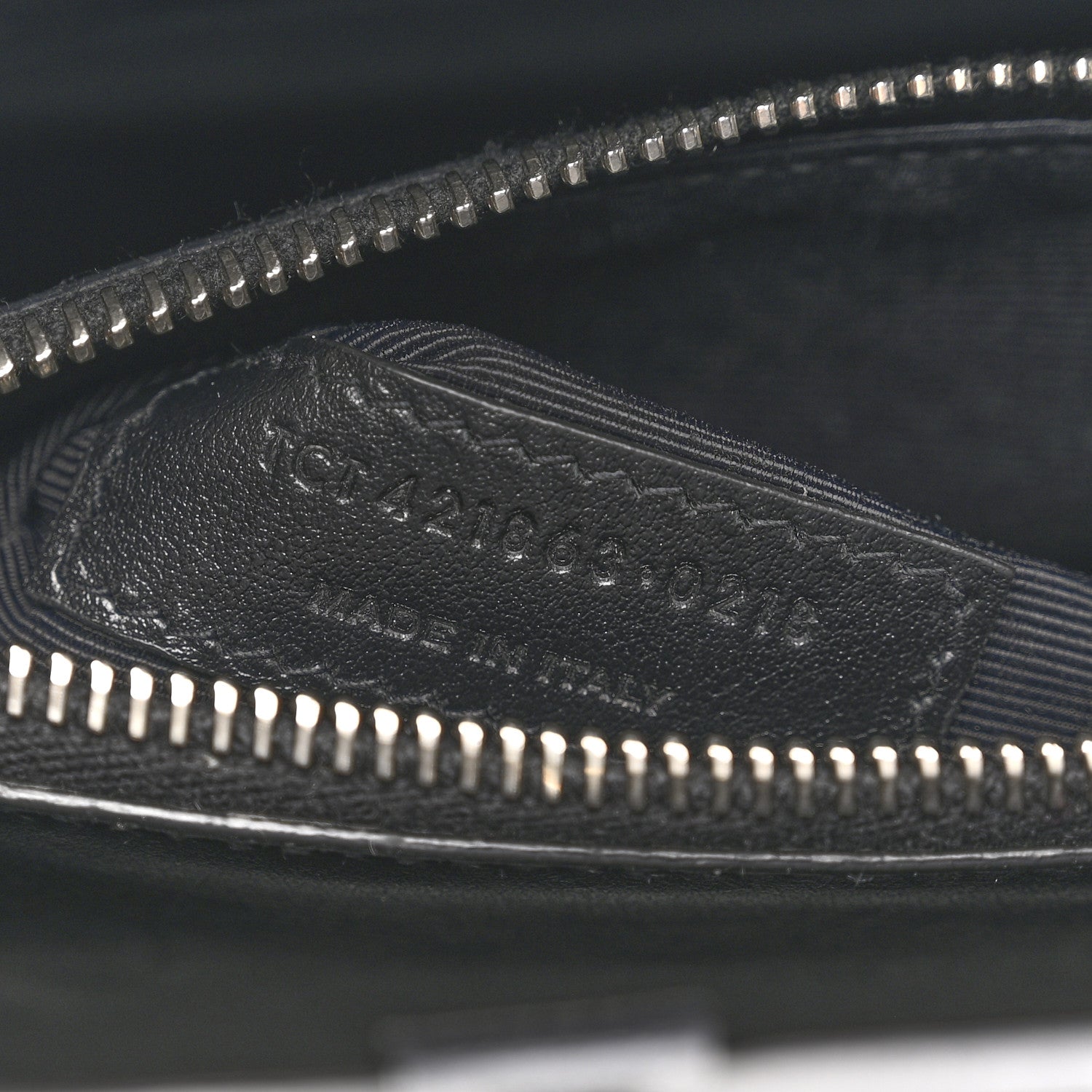 Calfskin Crocodile Embossed Baby Sac De Jour Black