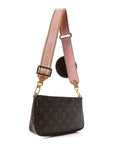 Monogram Multi Pochette Accessories Large Pochette Rose Clair