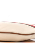 Canvas Calfskin Striped Ivy Beige Naturale Moro