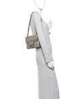 GG Supreme Monogram Mini Dionysus Shoulder Bag Taupe