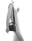 Taurillon Mini Capucines Black