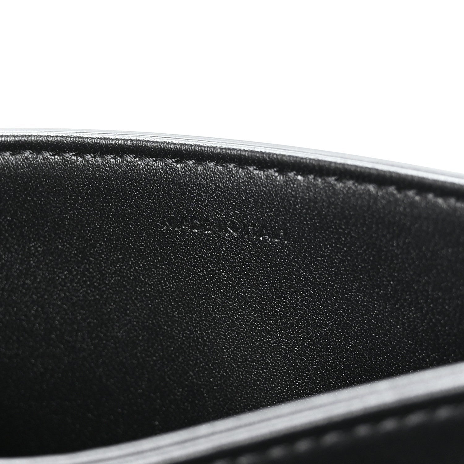 Shiny Calfskin Teen Triomphe Black