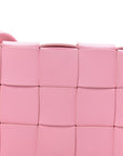 Lambskin Maxi Intrecciato Small Cassette Crossbody Bag Ribbon