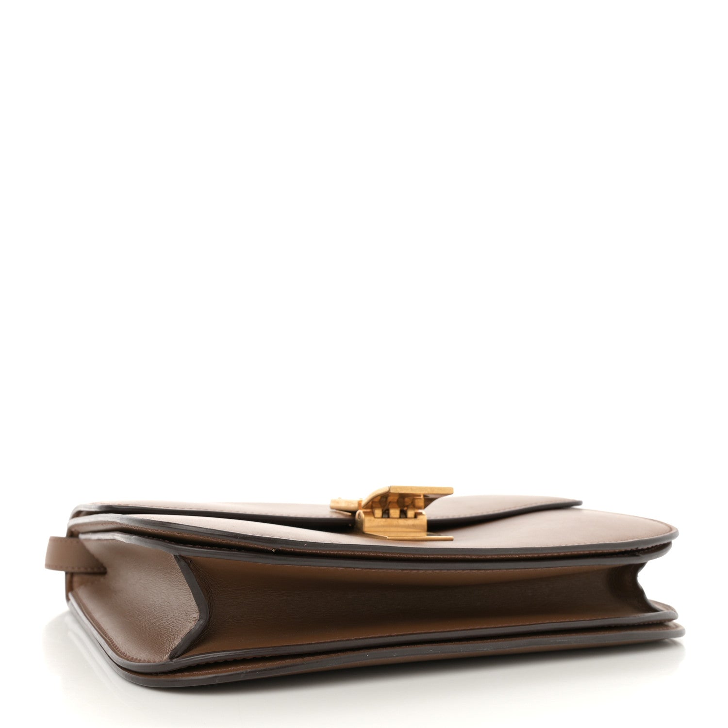 Box Calfskin Medium Classic Box Flap Bag Camel